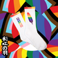 SPLASH Original Socks - Hong Kong Feathers of Rainbow (香港彩虹之羽)