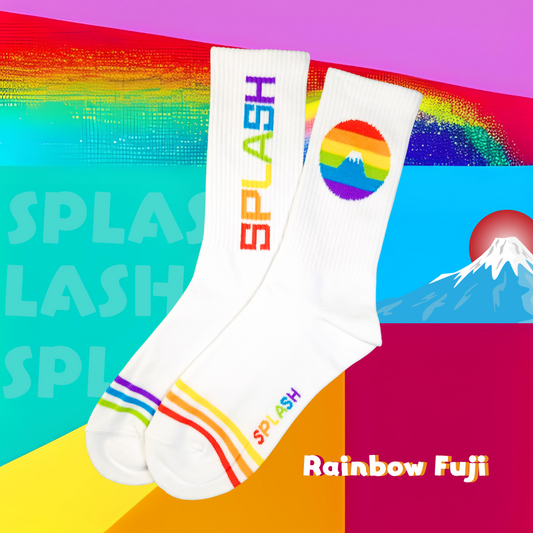 SPLASH Original Socks - Rainbow Fuji (彩虹富士)