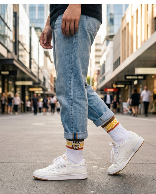 SPLASH Original Socks - &nbsp;Frog King Rich (蛙好有錢)