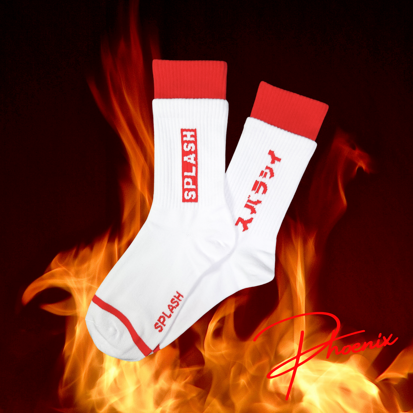 SPLASH Original Socks - Phoenix (紅鸞)