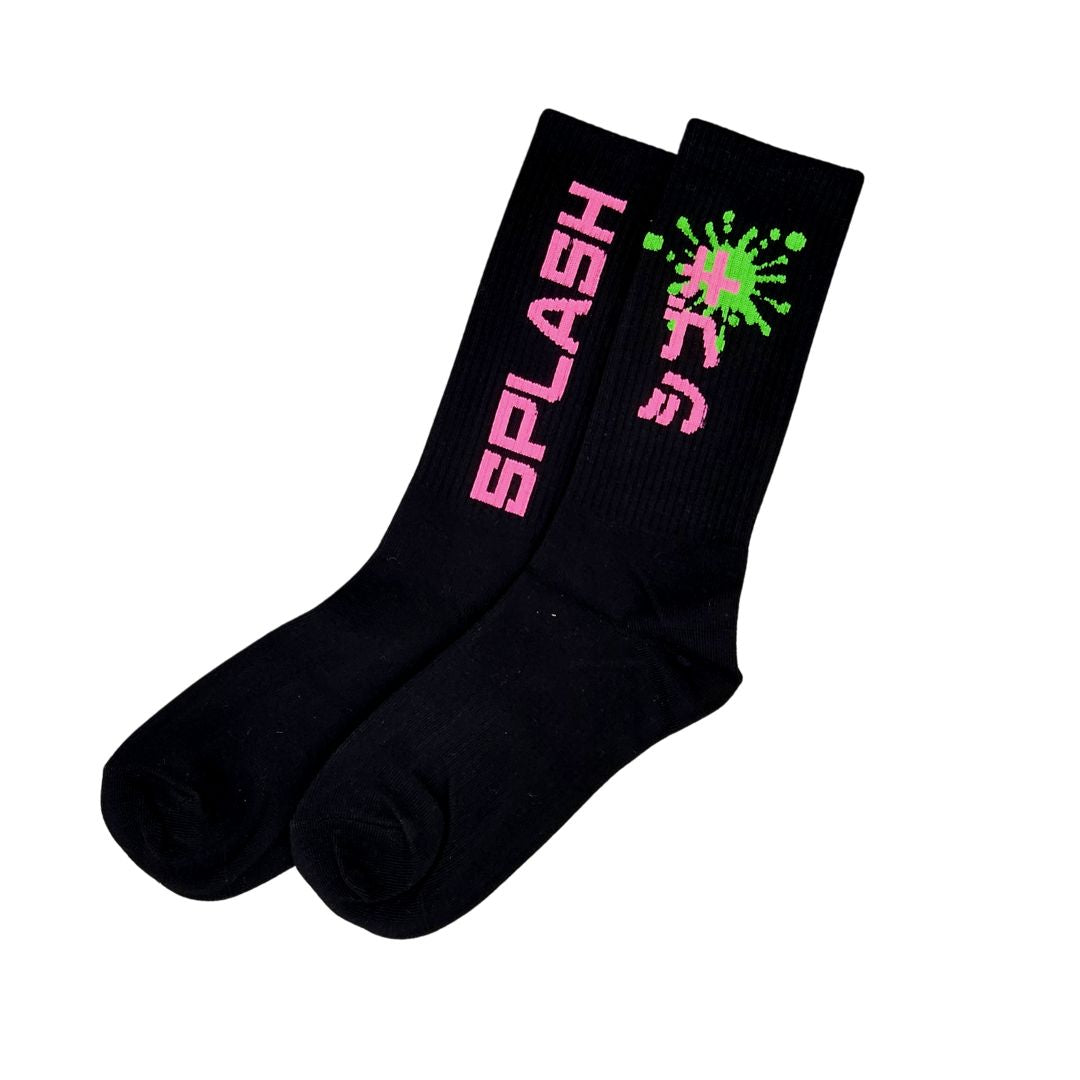 SPLASH Original Black Socks - Stewart (史釗域)